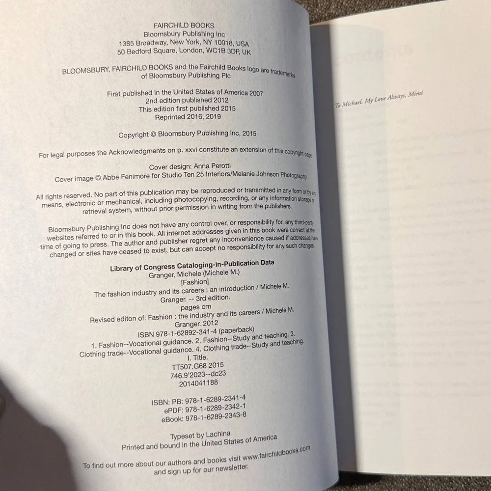 The Fashion Industry and Its Careers: An Introduction 3RD Edition